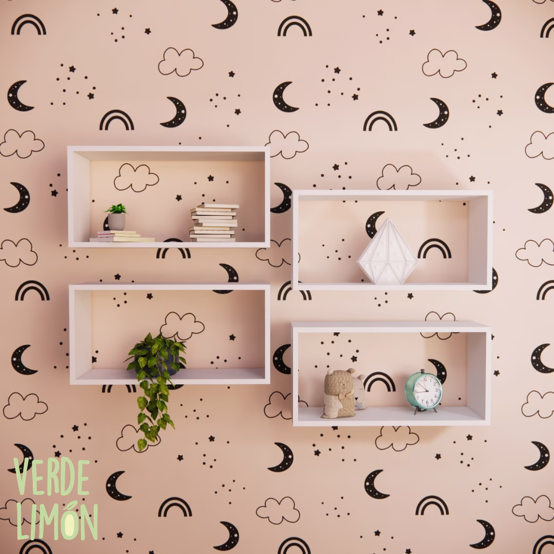 cubos aion 70×35 estantes pared decorativos