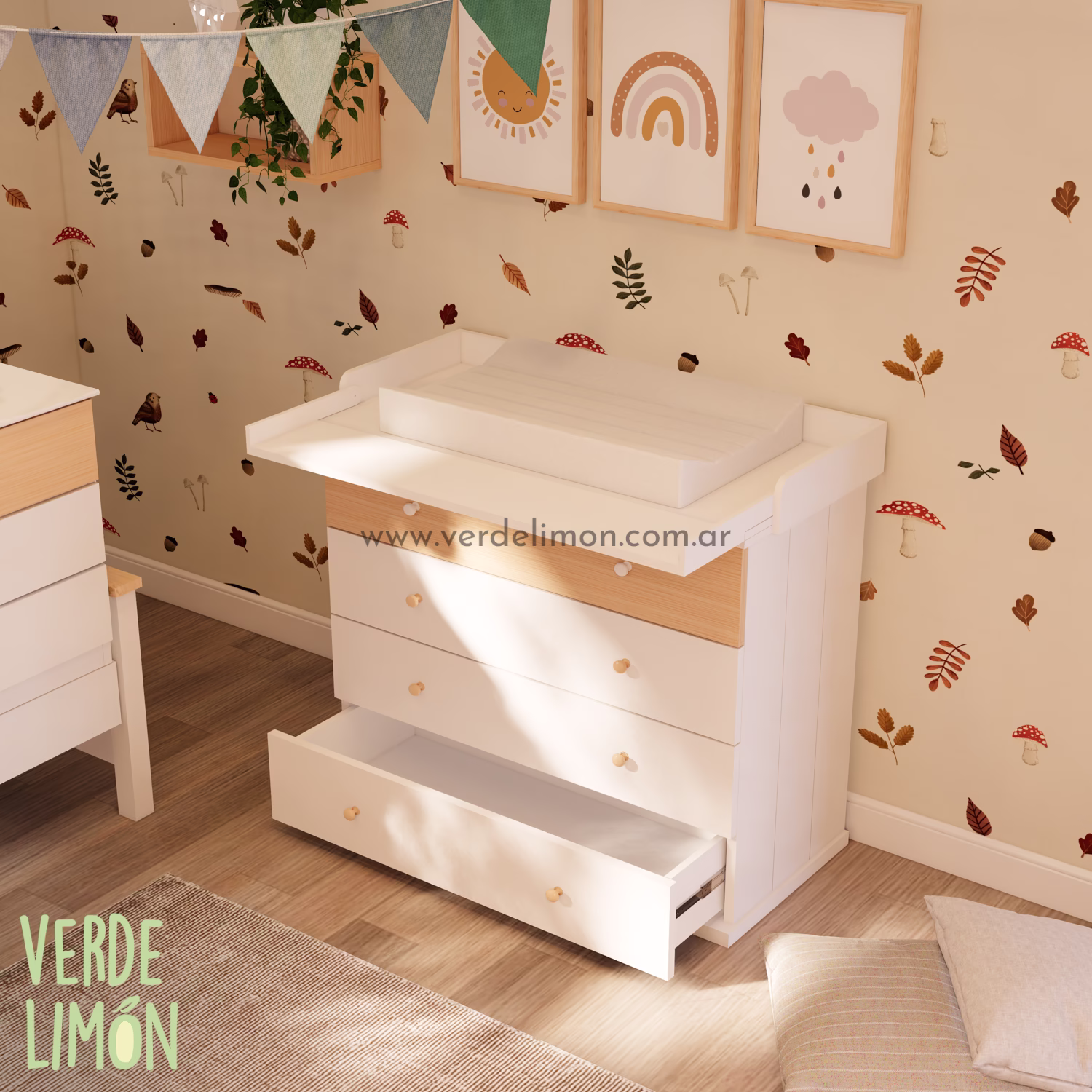 Cómoda Cambiador Nórdica - Imagen 5