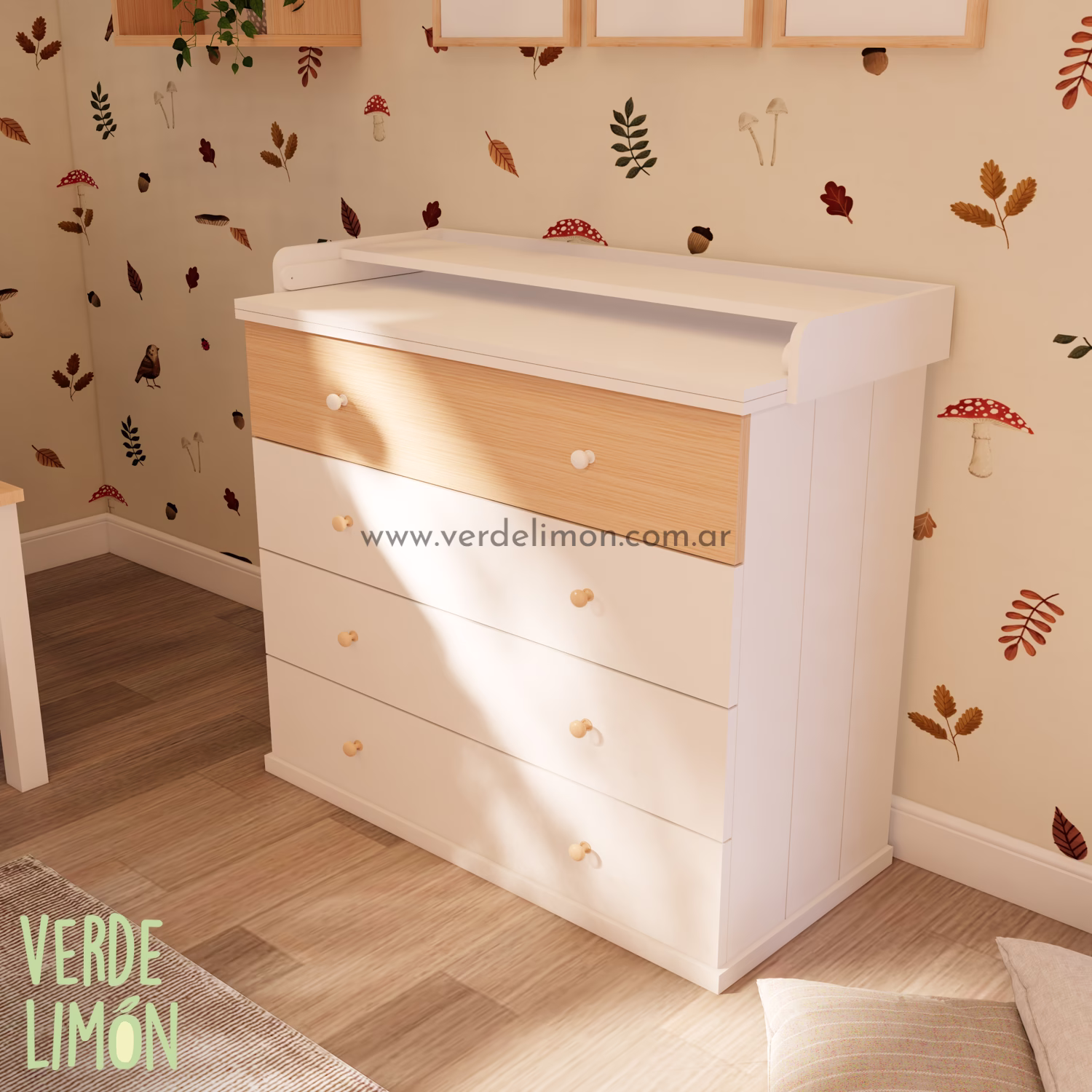 Cómoda Cambiador Nórdica - Imagen 2