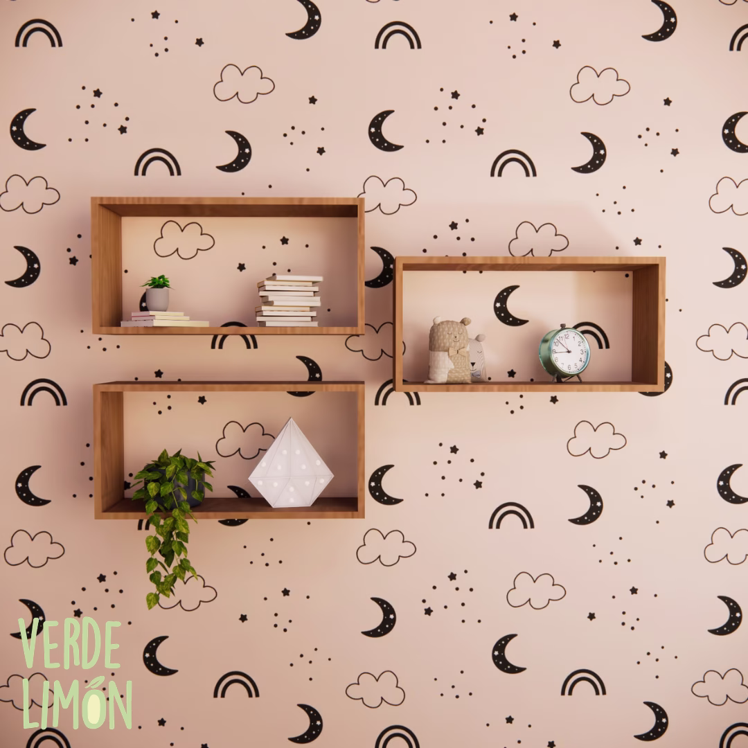 cubos kiki 70x35 estantes pared decorativos