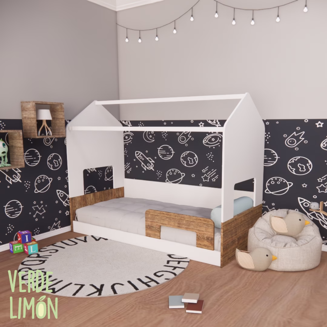Cama Casita Montessori Kiki - Imagen 3