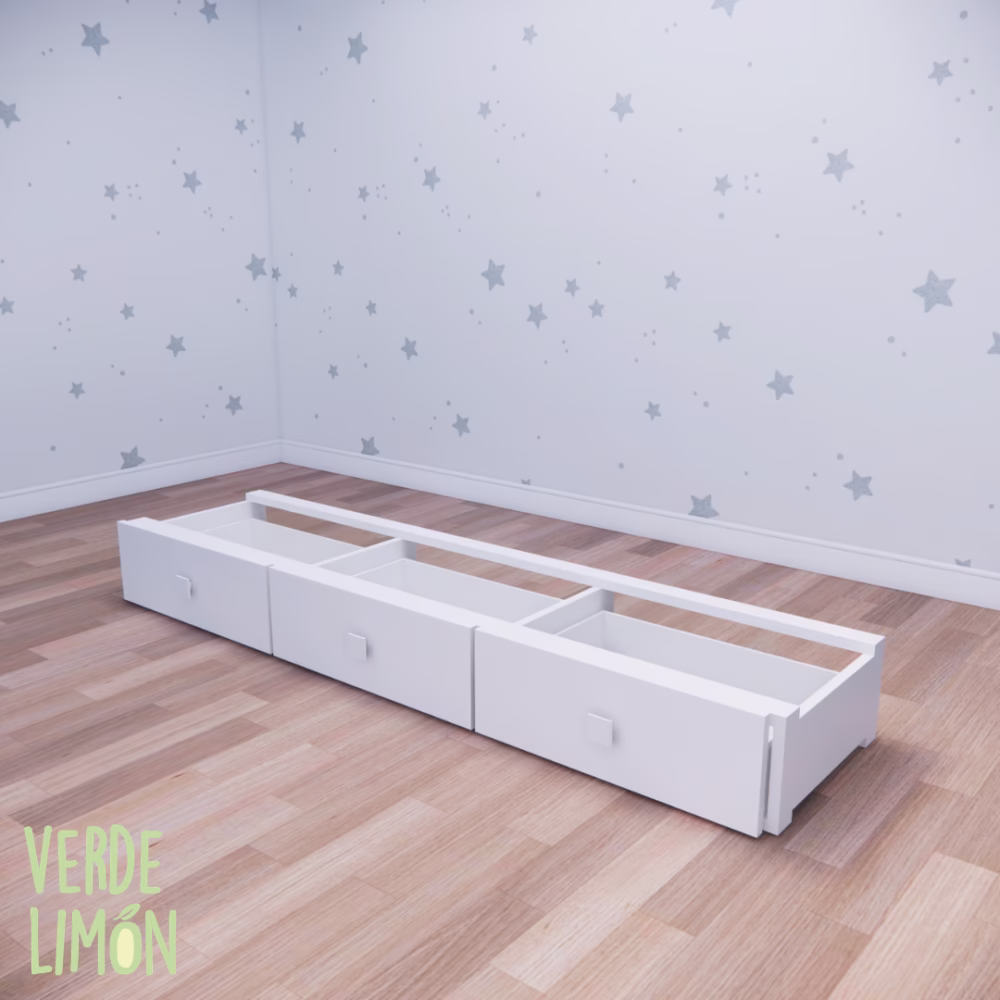 mueble cajon aion bajo cama guardado