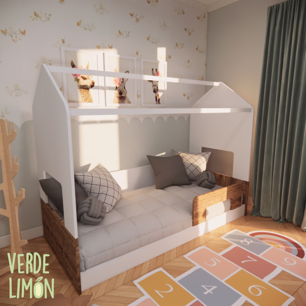 Cama Casita Montessori Kiki