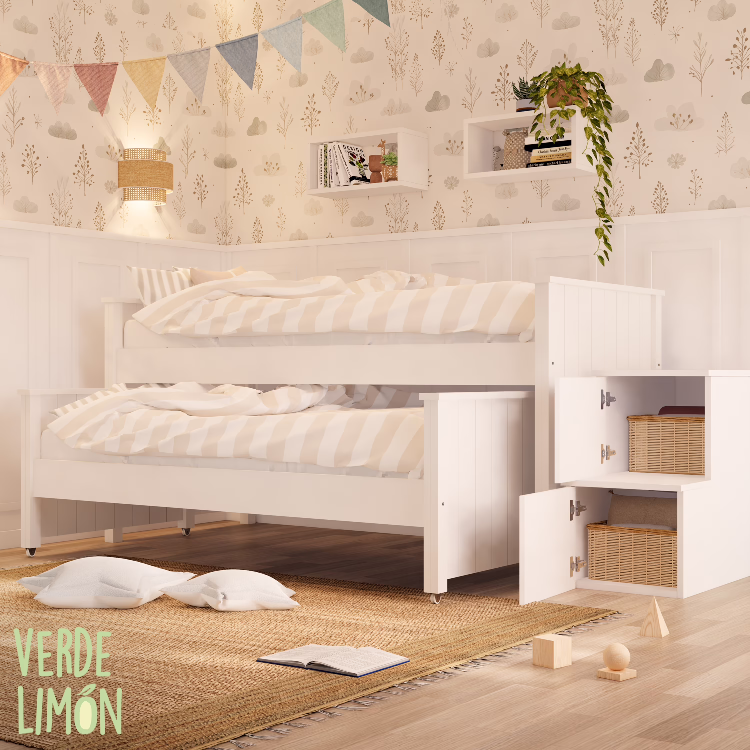 Nido Potter Plus con Mueble Escalera Sofi - Imagen 2