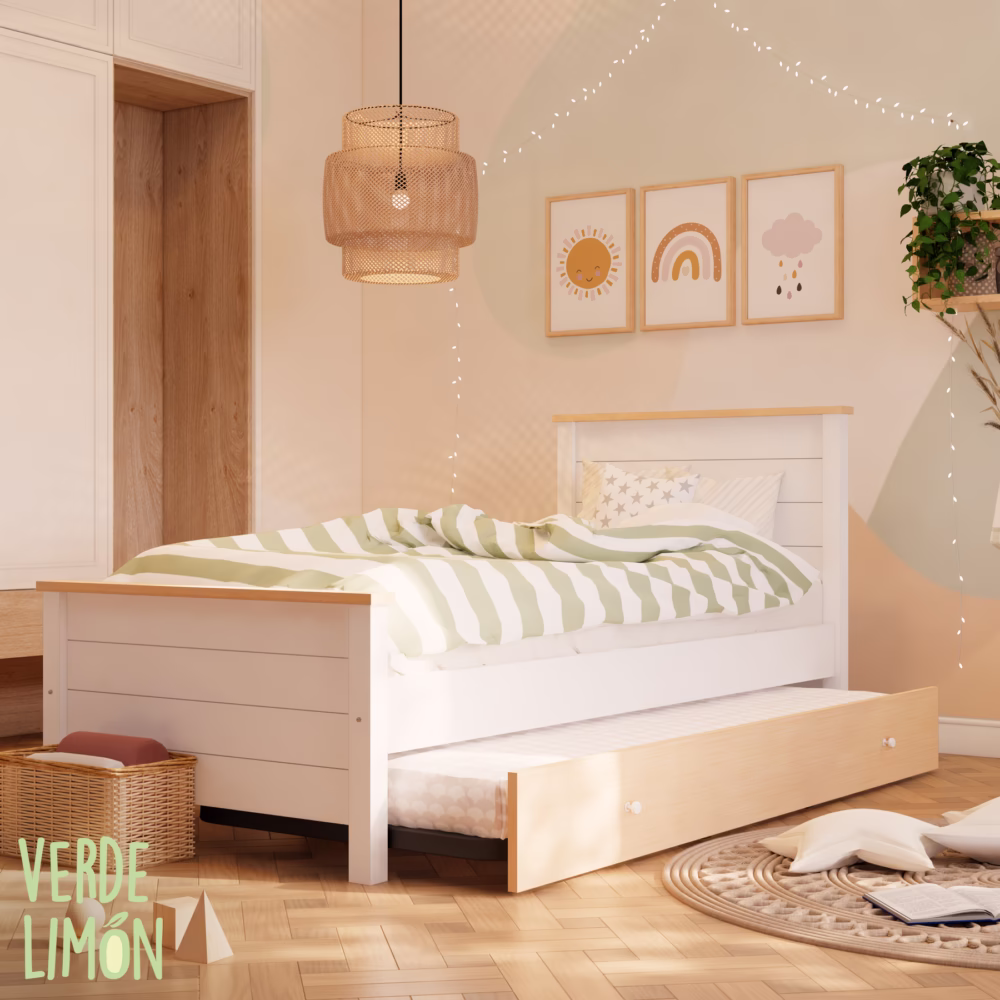 cama terra con carro plegable